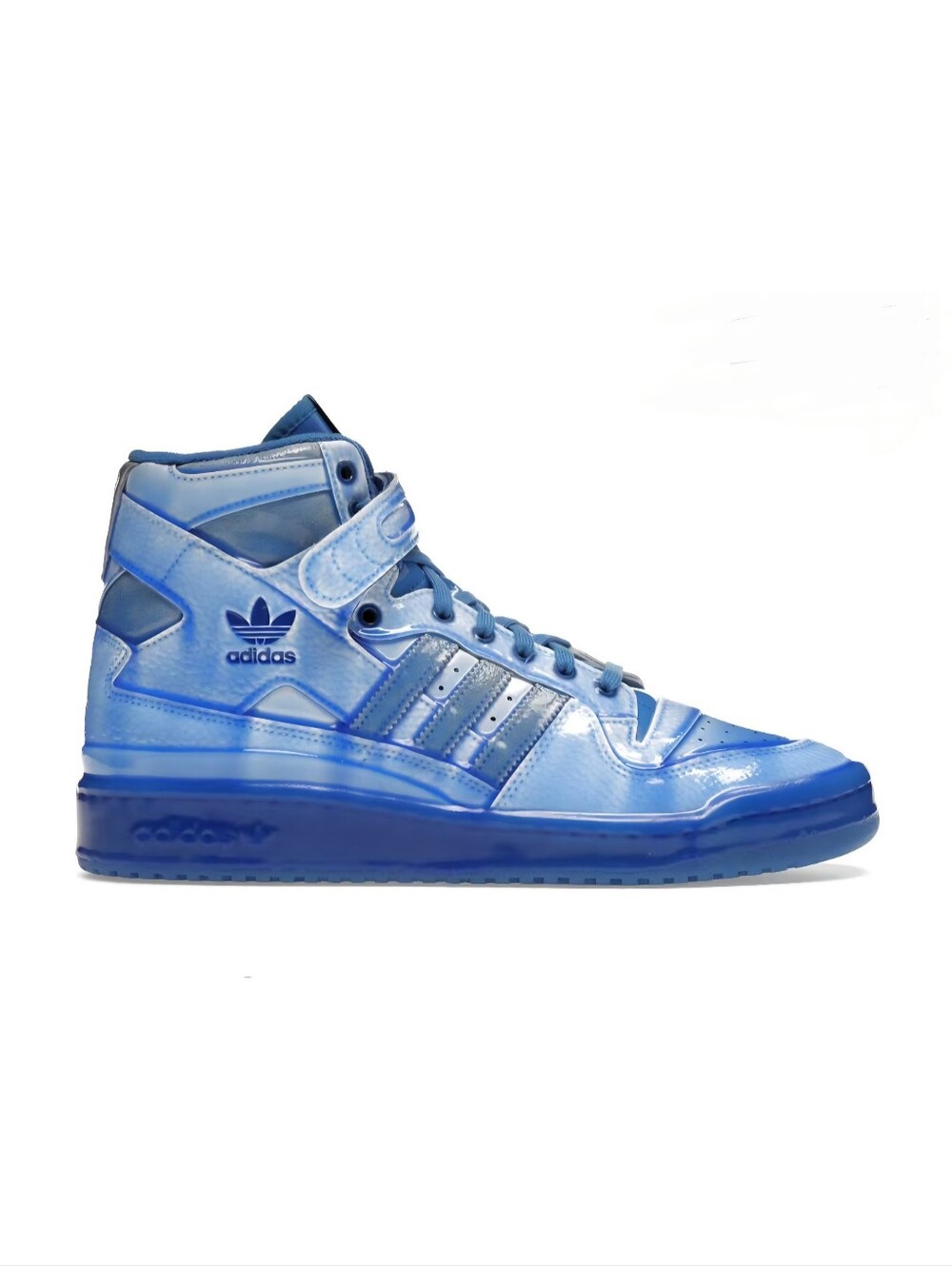 adidas Forum Hi Jeremy Scott Dipped Blue G54995 - 8.5 M / 9.5 W - NEW With Box